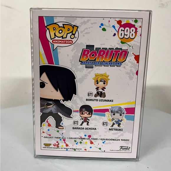 Funko Pop! Boruto: Naruto Next Generations - Sasuke Uchiha with Missing Arm #698 - Picture 4 of 7